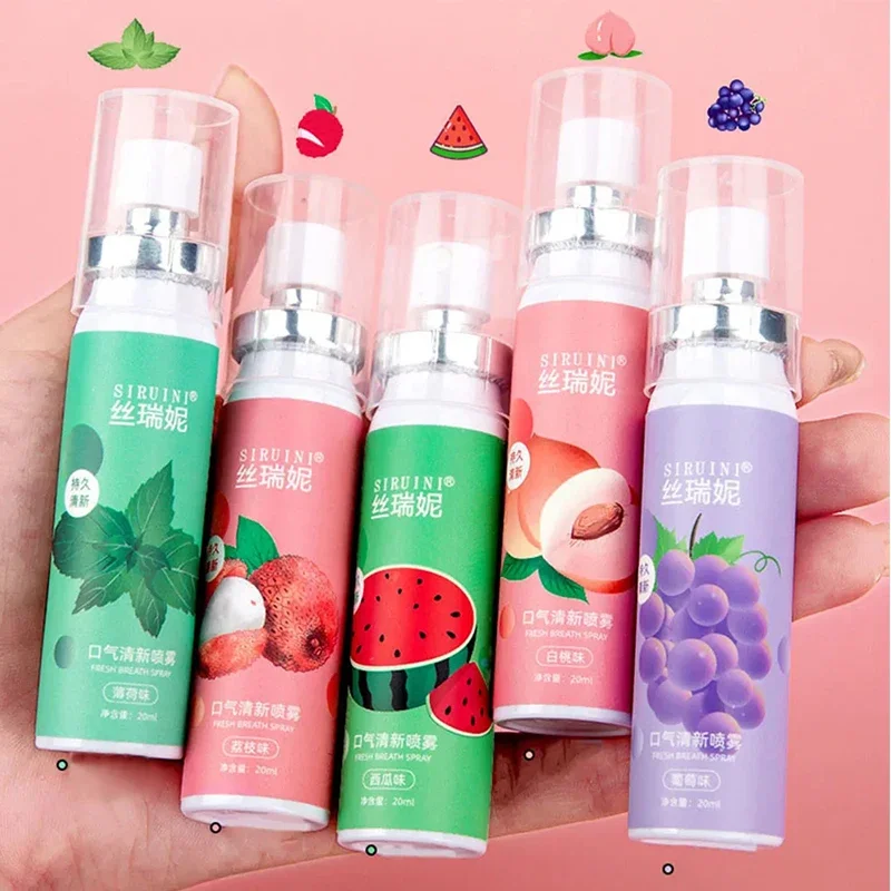 Mouth Freshener Spray Remove Bad Breath Long Lasting Fruity Portable Breath Freshener Oral Care Products Освежитель Для Рта