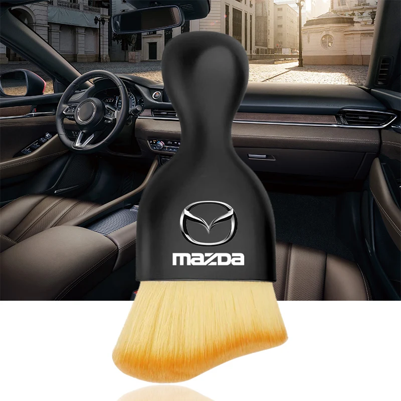 ภายในรถเครื่องมือทําความสะอาด Dashboard Air Outlet แปรงนุ่มสําหรับ MAZDA MX3 MX5 CX5 626 M3 MP BM GL 2 CX-7 CX30 CX4 gh อุปกรณ์เสริม