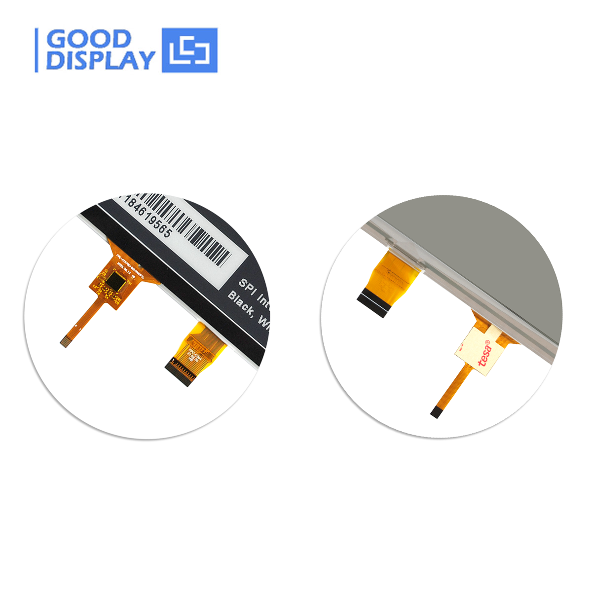 GooDisplay Raspberry Pi E-Ink Screen Производитель 7,5 E Бумажный дисплей с сенсорным экраном, GDEY075T7-T01