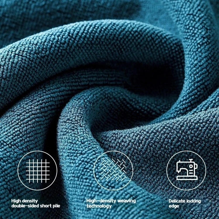 Microfiber Autowashanddoek 75X35cm Niet-pluizende Car Cleaning Handdoeken Ultrazachte Droogdoek Auto Detaillering wassen Gereedschap