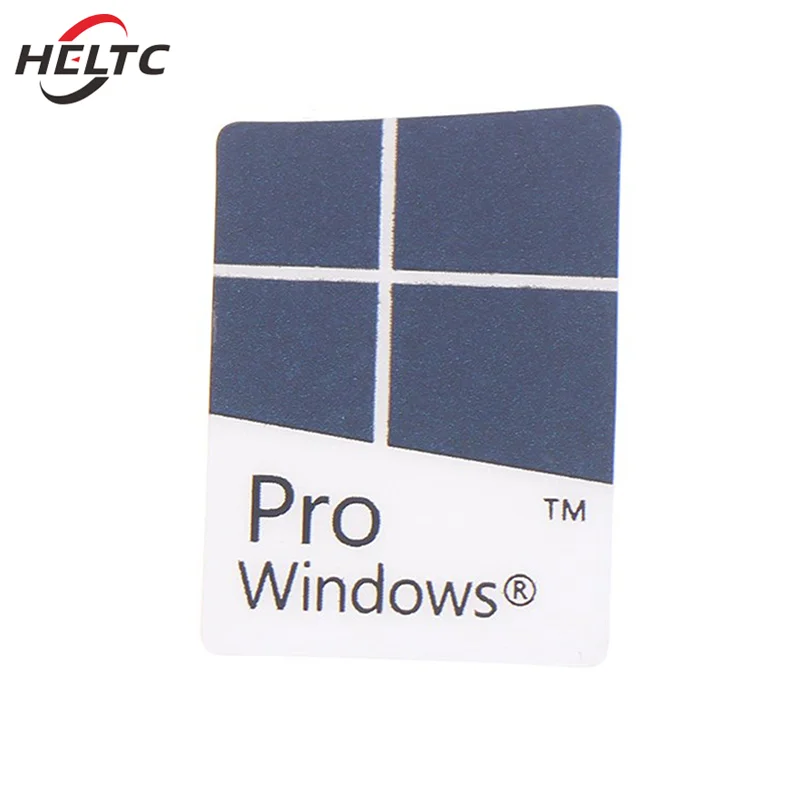 สติกเกอร์ Windows10คอมพิวเตอร์โน้ตบุ๊คสีน้ำเงิน10ชิ้น WIN10ฉลากระดับมืออาชีพ
