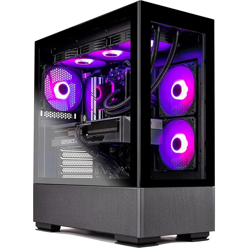 Skytech Azure 게이밍 PC 데스크탑 – Intel Core i7 12700F 2.1 GHz, NVIDIA RTX 4070 Ti, 1TB NVME SSD, 16GB DDR4 RAM 3200, 750W 골드