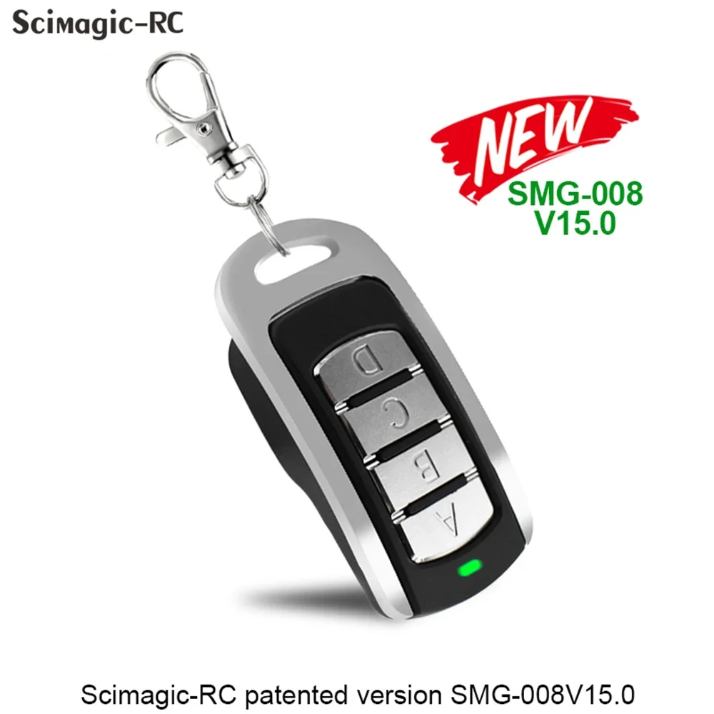 Transmisor de mano 280-868MHz código duplicador multifrecuencia Scimagic fijo 433MHz Control remoto para puerta de garaje