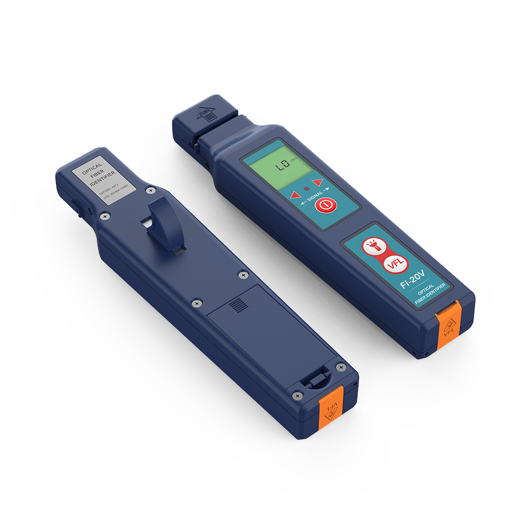 Identificatore in fibra ottica FI-20V uguale OFI-40V 800~1700nm Rileva la lunghezza d'onda Indicazione della direzione del segnale VFL 5-8 km Luce LED