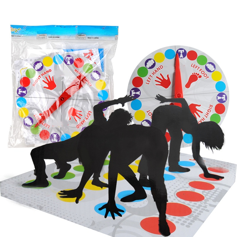 Jogos de tabuleiro divertidos ao ar livre torcido brinquedo interno torcendo o corpo para crianças adultos esportes interativos para família amigo festa brinquedos