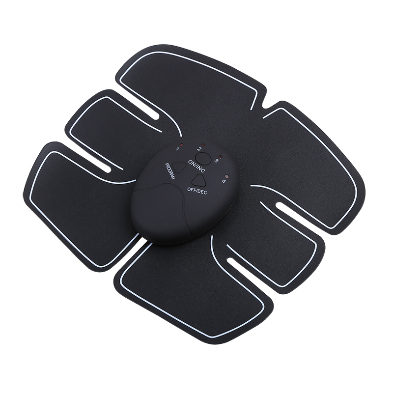 Sem fio ems abs estimulação massageador almofada corpo emagrecimento trainer máquina elétrica estimulador muscular abd exercitador almofadas