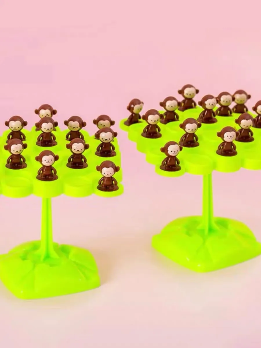 Monkey Balance Tree Focus Balance การฝึกอบรมของเล่นเด็กพับเพลง Series เด็ก Interactive Board เกม