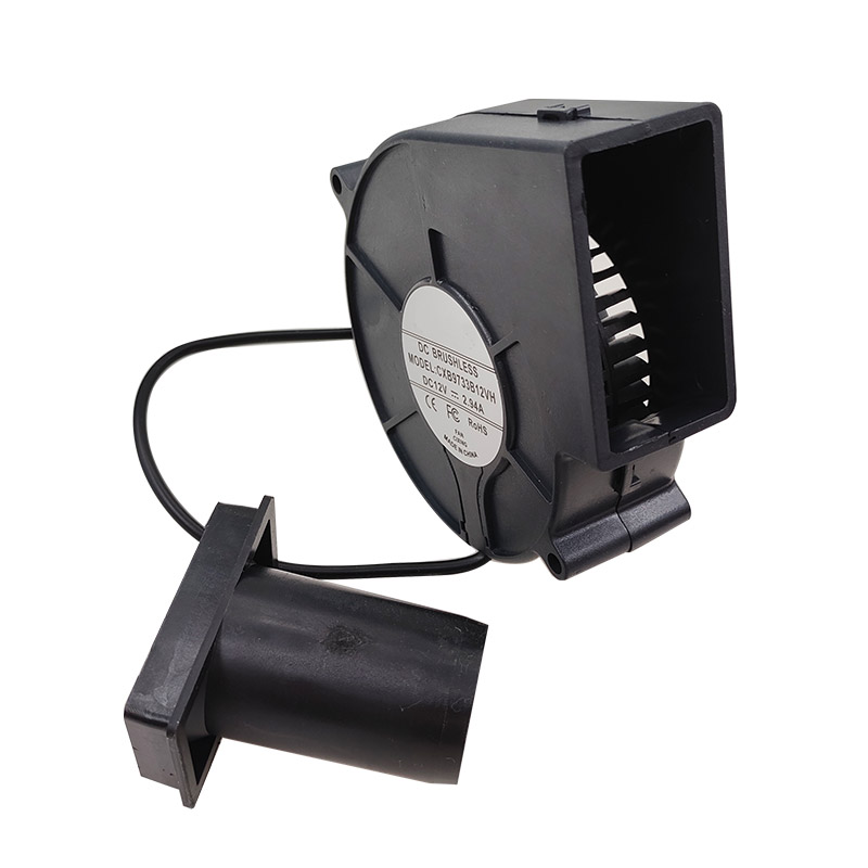9733 Ventilator Dc 12V Hoog Luchtvolume Turbo Ventilator 5500-5800 Rpm Middendruk Ventilator ElektrischGereedschapOnderde US/EU