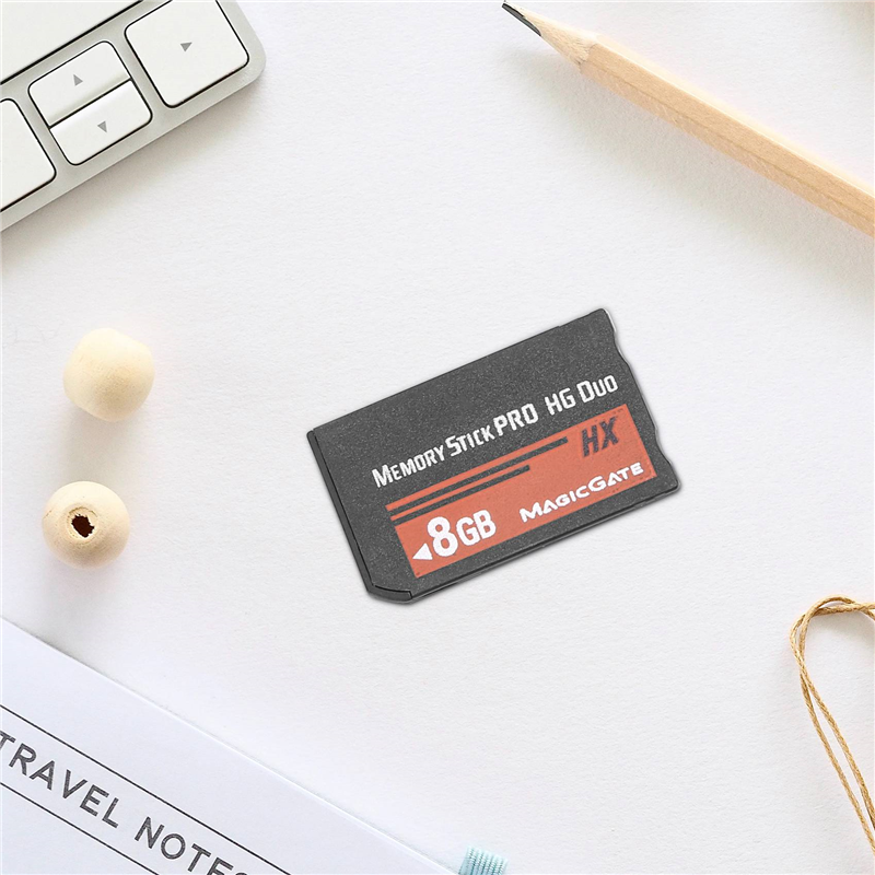 Mais novo cartão de memória MS Pro Duo HX de 8 GB para câmera Sony PSP Cybershot