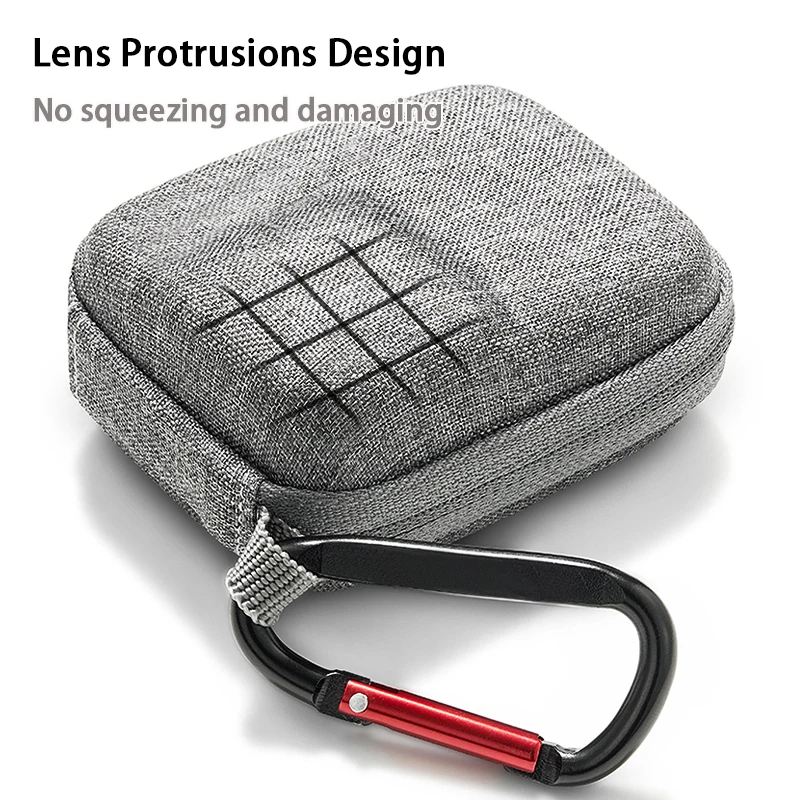 Mini Custodia per GoPro Hero 12 11 10 9 8 Nero Action Camera Custodia protettiva impermeabile EVA portatile Go Pro Accessori