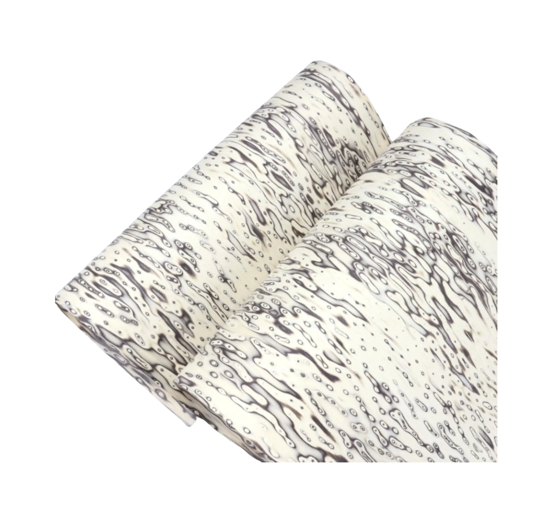 Longitud: 2,5 metros Ancho: 580 mm de espesor: 0,5 mm Tecnología Madera Bola de Lce blanca Chapa de madera de moda de alta gama