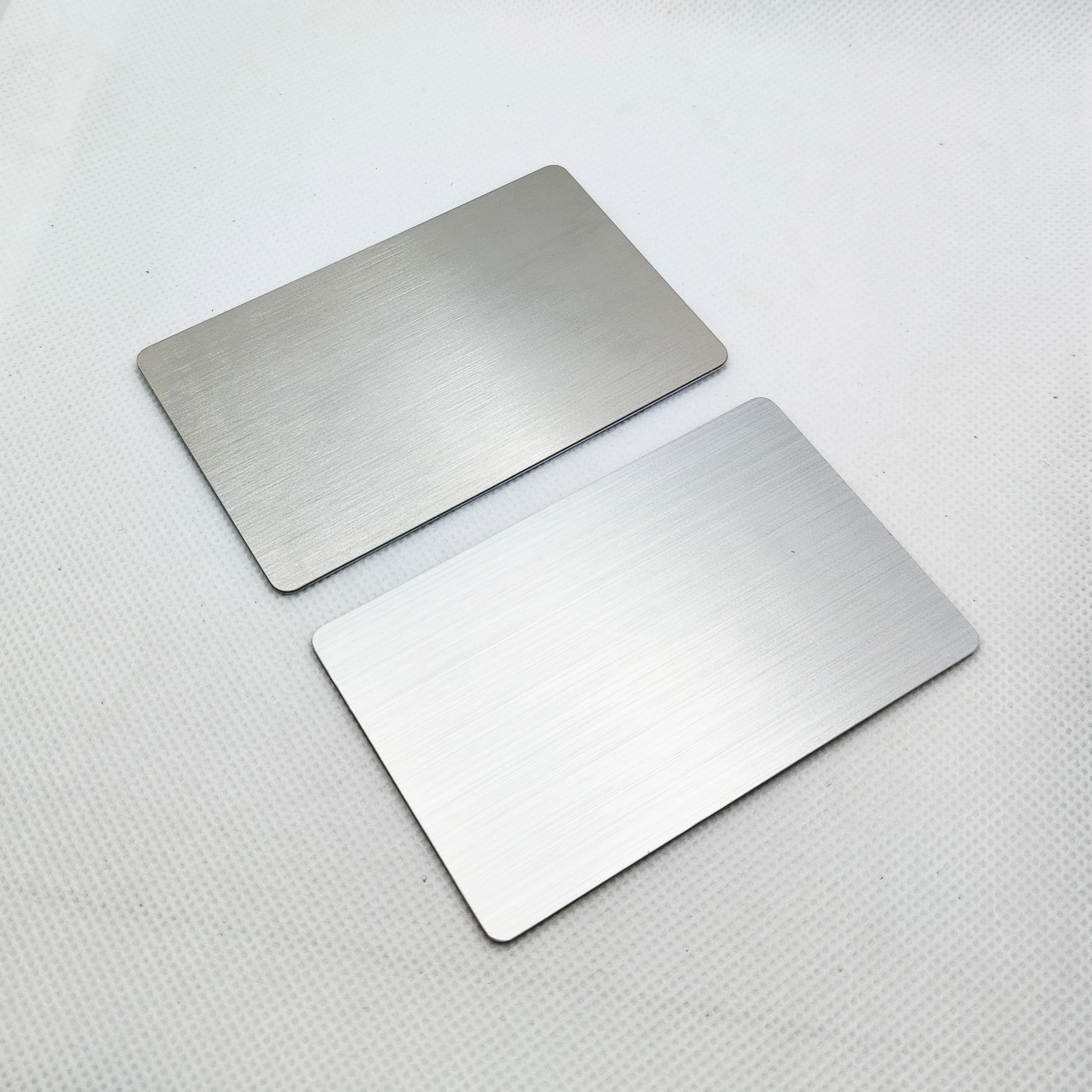 13.56MHZ 504-Byte Metal Business Card that can be laser printed and Personalizable NFC metal card