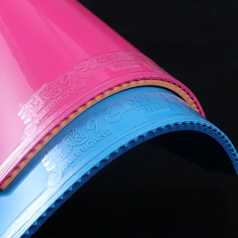 DHS ハリケーン 9 オリジナルカラフルな卓球ラバー粘着弾性ハードスポンジピンポンラバーパワースピードスピンコントロール