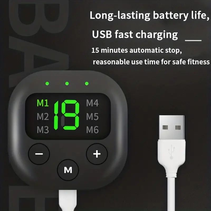 Taille Massage Tragbare USB Lade Shaper Elektrische Arm Hüfte Bein Trainer Gewicht Verlust Gestaltung Gürtel Fitness Massager