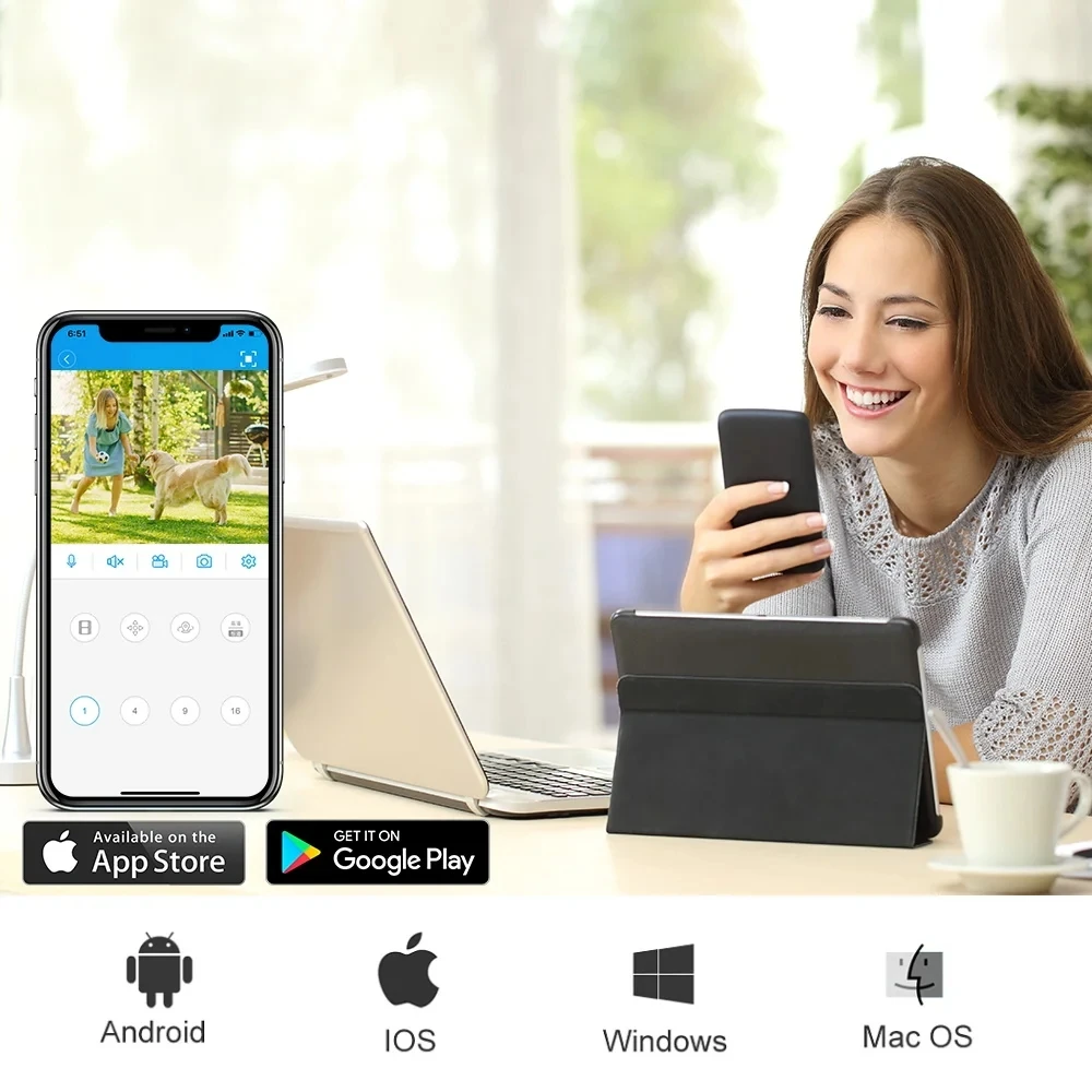 Видеорегистратор Wi-Fi NVR Mini, 8 каналов, 5 МП, XMeye, Wi-Fi, для беспроводной системы безопасности, IP-камера с поддержкой распознавания лица, слот для TF-карты