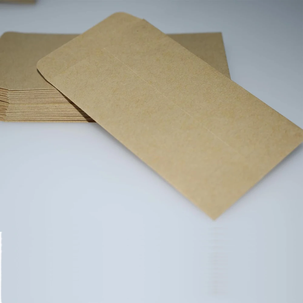 100/200pcs Seed Envelopes Bulk 6x10cm Seed Packets Envelopes Gift Small Paper Coin Envelopes Resealable Seed Organizer Storage