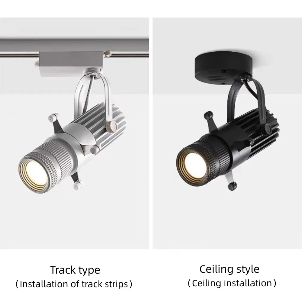 Ceiling Light Adjustable Aperture Variable Mode COB Spotlight LED Stage lighting, Bars, Restaurants, Shops AC90V-265V
