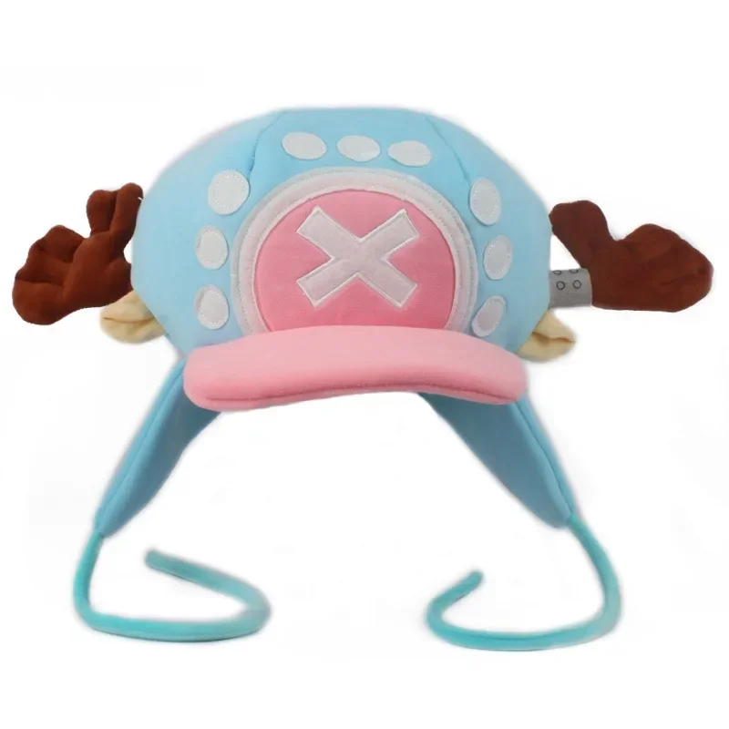 Sombreros Chopper Kawaii de una pieza, gorro de felpa de Anime, gorro cálido de invierno, accesorios de Cosplay para mujer y hombre, regalos, accesorios de moda