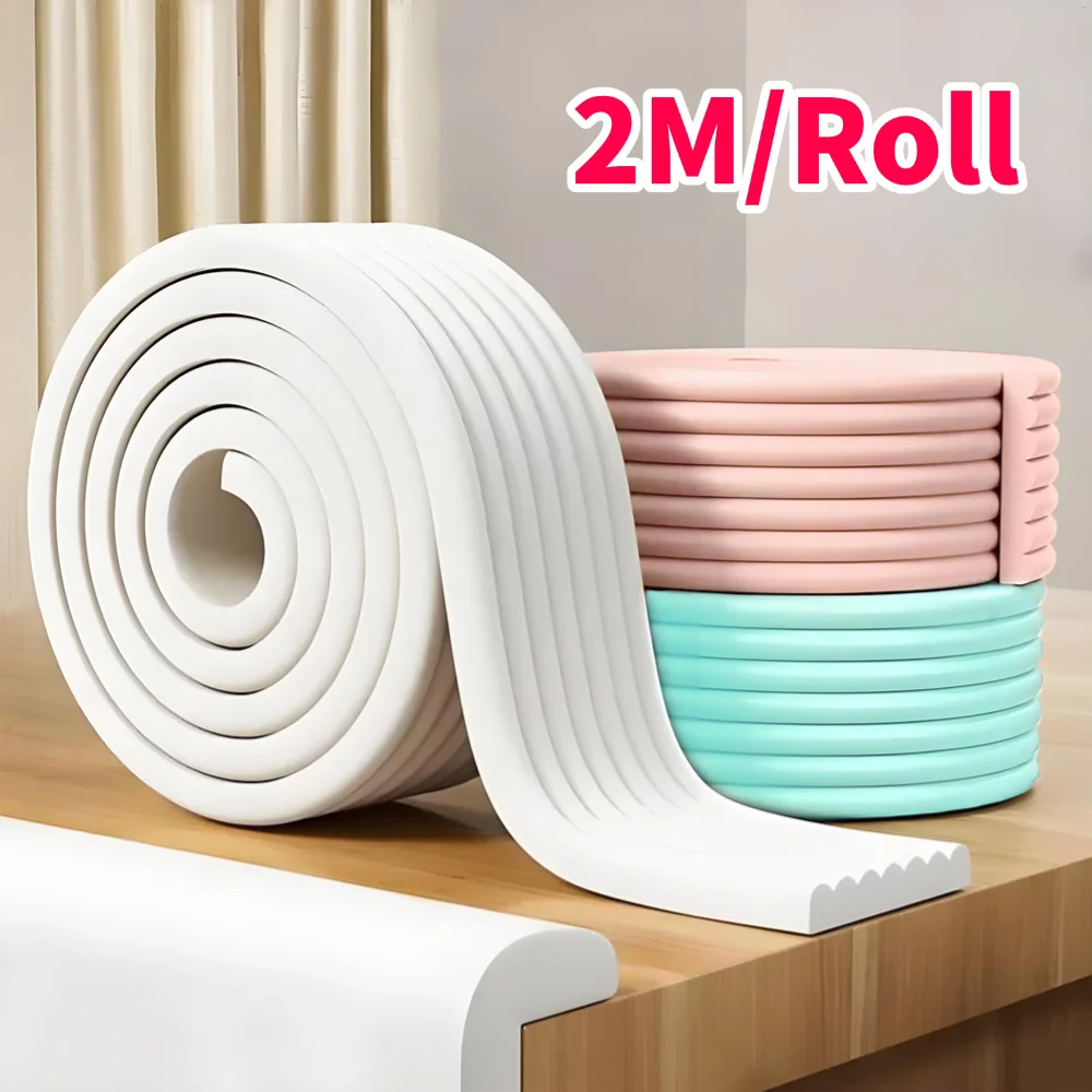 2M แถบป้องกันความปลอดภัยโต๊ะโต๊ะ EDGE GUARD Strip มุมเฟอร์นิเจอร์มุมเด็กความปลอดภัยโฟมป้องกัน