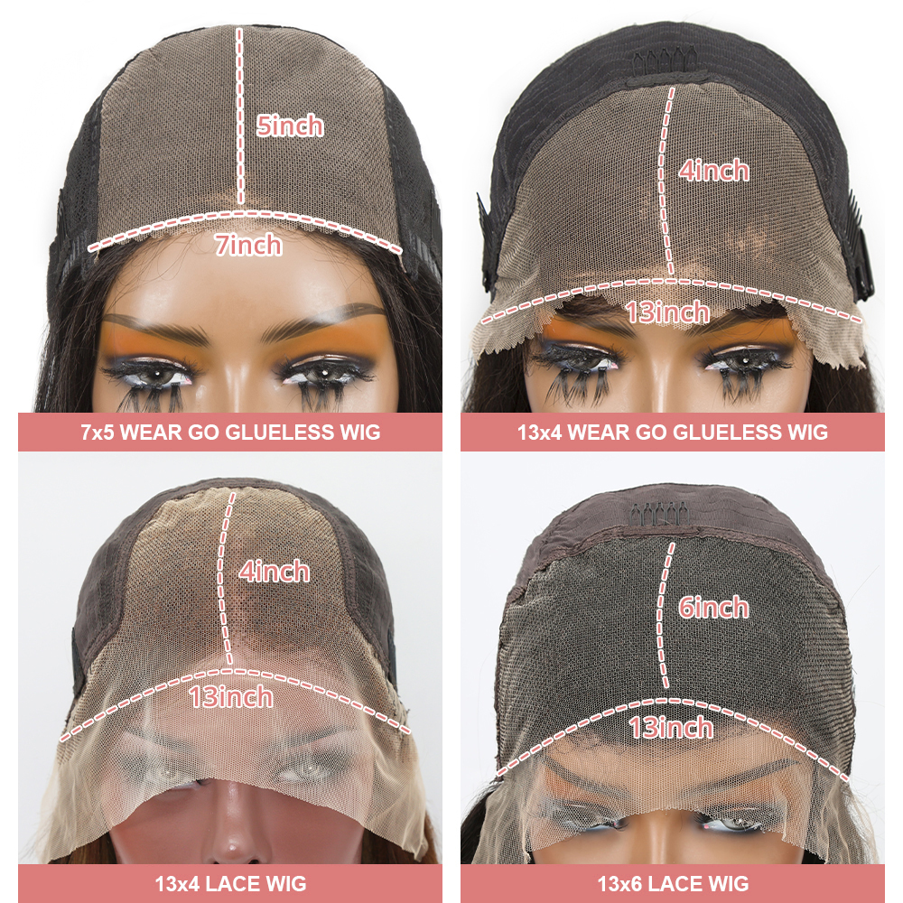 250 % Dichte, 13 x 6, 13 x 4 HD-Spitze-Frontal-Perücken, tiefe Welle, Spitzenfront-Echthaar-Perücke, kurzer Bob, 7 x 5 leimlose Perücken, lockige Echthaar-Perücke