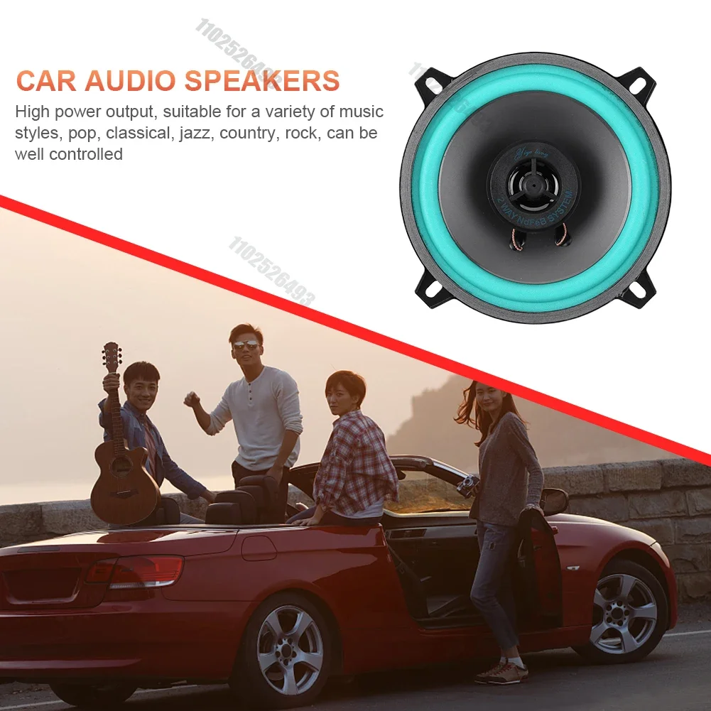 4/5/6 Inch Auto Speakers 100W/160W Max Universele Hifi Coaxiale Subwoofer Auto Audio Muziek Stereo Full Range Frequentie Auto Speakers