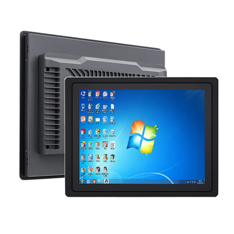 18.5 inch industrial panel pc tablet computer all-in-one pc with capacitive touch screen WiFi RS232 COM for Win10 pro 1366x768