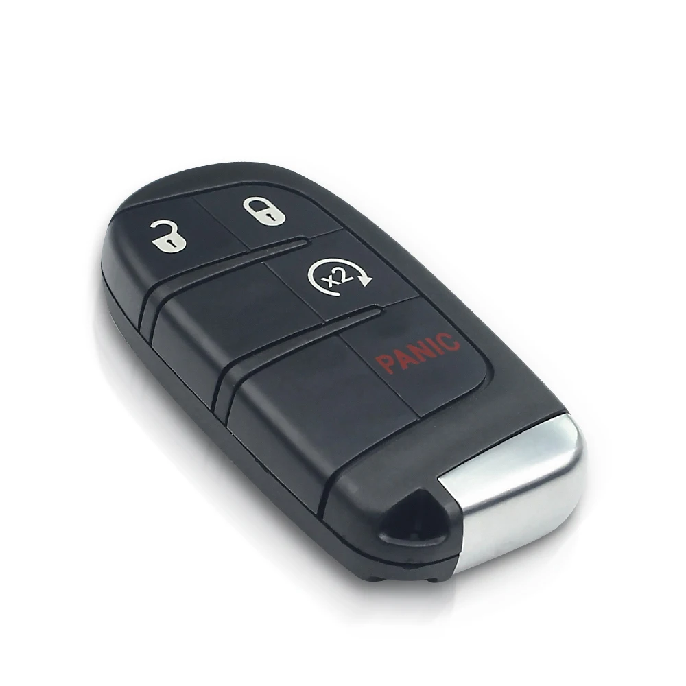 KEYYOU 2/3/4/5BTN Auto Smart Key Fall Shell Für Jeep Grand Cherokee Dodge Ram 1500 reise Ladegerät Dart Challenger Durango