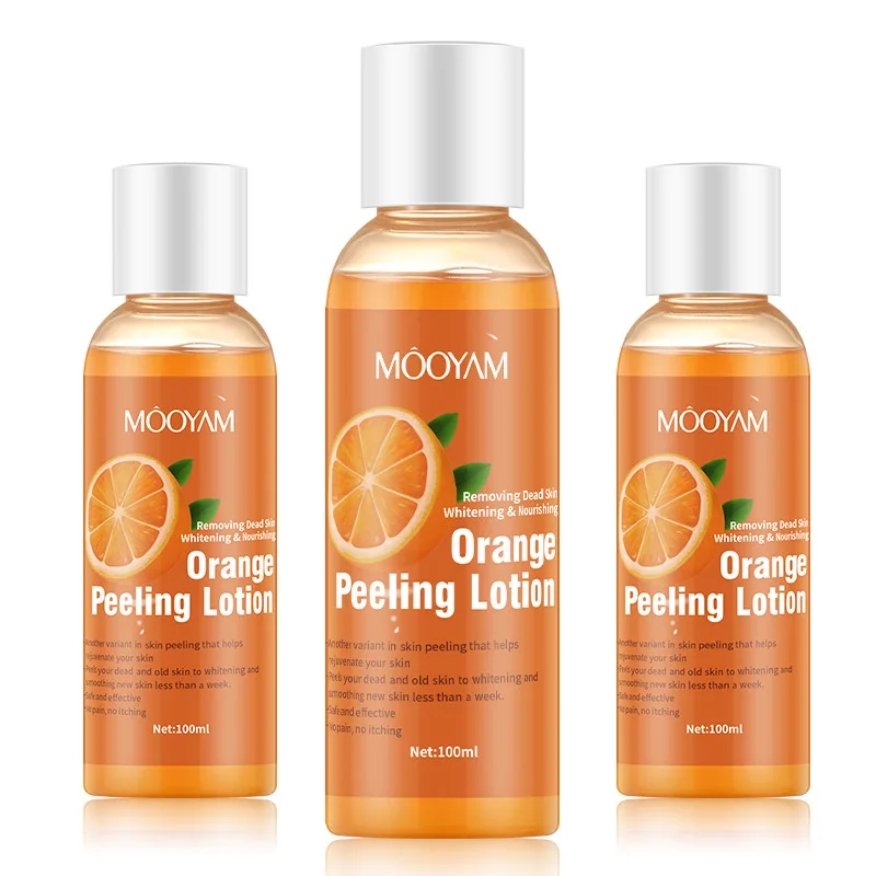 Orange Peeling Lotion Peeling Öl Körperlotion Sanfte Peeling Gel Zerreißbare Ramen Wachs Orange Peeling Lotion Großhandel