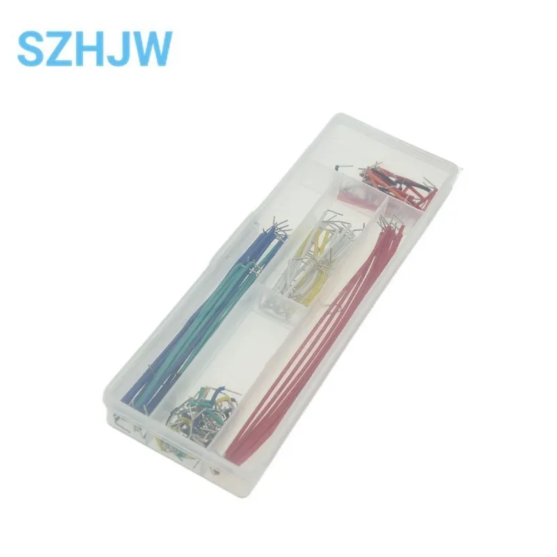 65/140/560/840 Cái/hộp Solderless Bo Mạch Dây Nhảy Dây Hình Chữ U Bo Mạch Dây Nhảy Cáp Dây Bộ tự Làm Arduino Bo Mạch