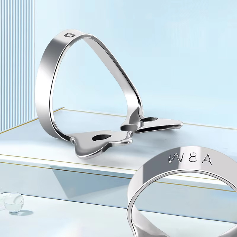 1 pçs braçadeiras de borracha dental aço inoxidável endodontic restaurador barreira clipes odontologia para material ortodôntico