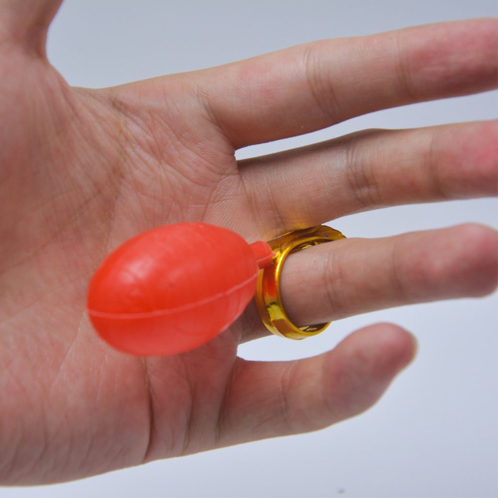 Party Gadget Prank Jokes Water Ring Spray Squirt Ring Tricky Toy