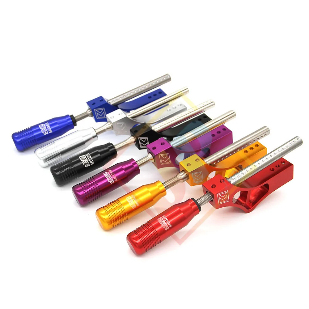 Varilla de extensión de perilla de cambio de aluminio automotriz, extensor de varilla ajustable, extensor de palanca de cambios, uso Universal