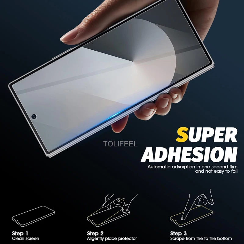 4 Uds vidrio templado para Samsung Galaxy Z Fold 7 6 5 4 3 Protector de pantalla Premium transparente para Samsung Z ZFold 6 5 Fold5 película de vidrio