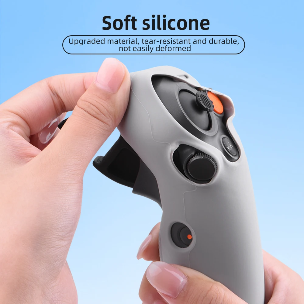 BRDRC Silicone Case for DJI NEO/Avata 2 RC Motion 3 Controller Sleeve Skin Anti-scratch Protective Cover Quick Release Accessory
