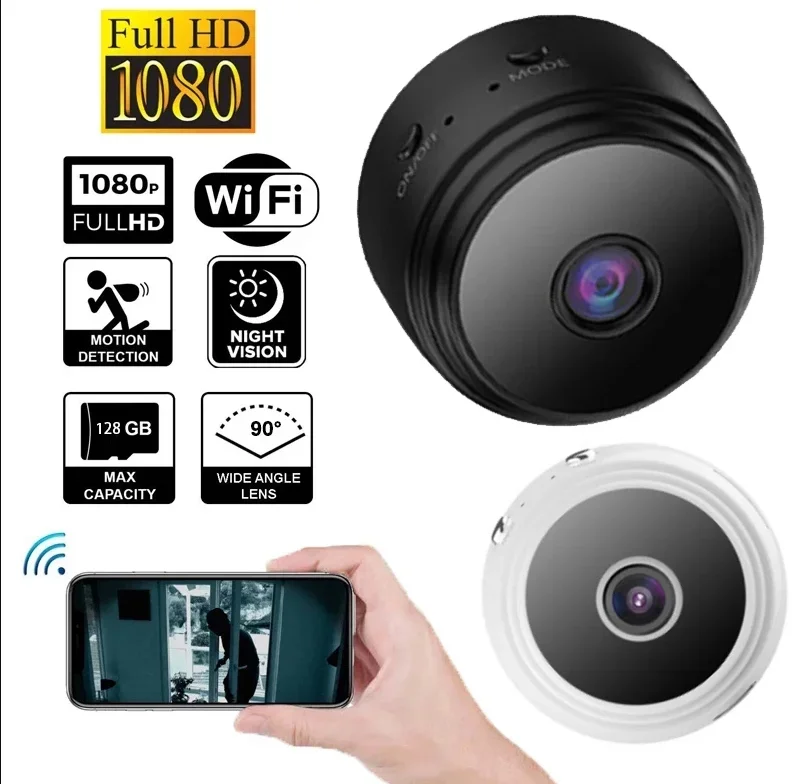 Drahtlose WIFI A9 HD 1080p Home Security Kamera mit Nachtsicht Infrarot Outdoor Sport Überwachung Überwachung System