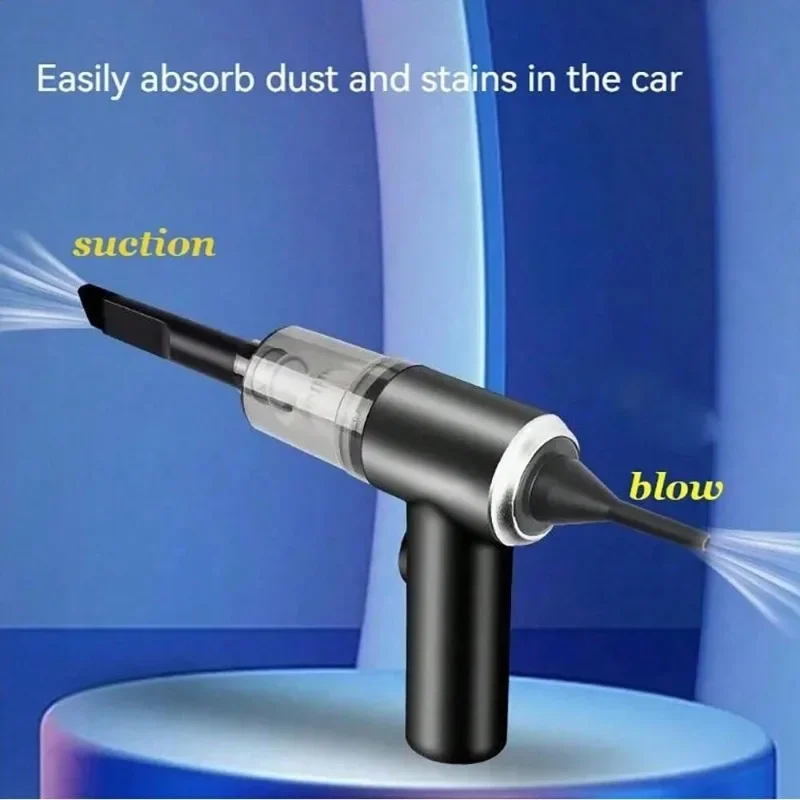 Combinação aspirador de pó carregamento usb carro doméstico aspirador de pó pequeno carro com limpeza poderosa de alta potência totalmente automática