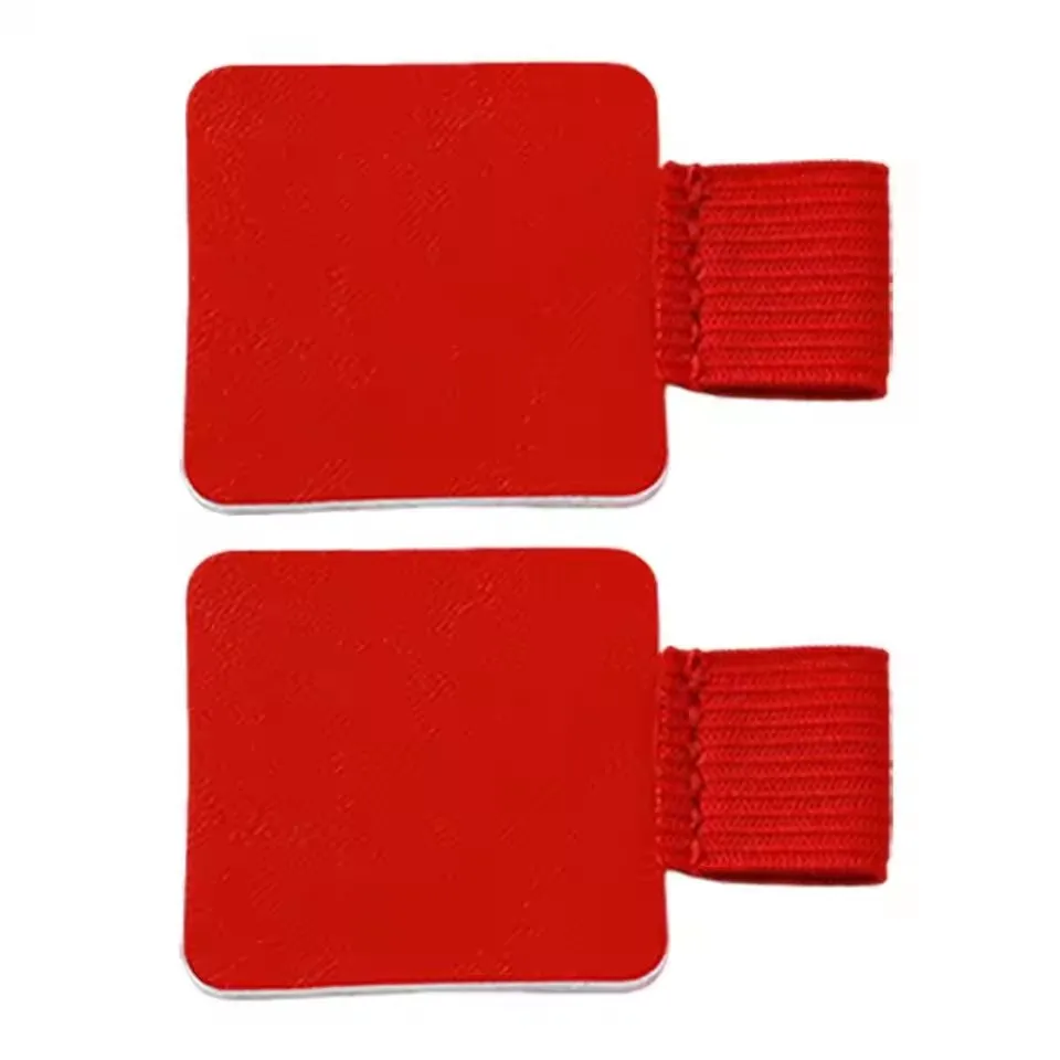 Portapenne elastico da 2/1 confezione, matita autoadesiva con clip in pelle PU per quaderni, diari, pianificatori