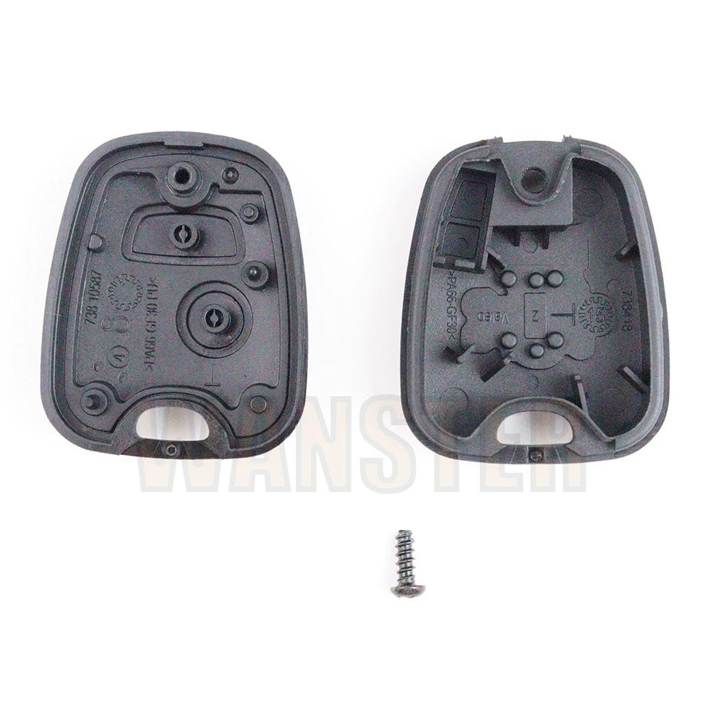 2 Bottons Car Key Fob Case Shell Housing for Peugeot 206 207 306 307 408 607 107 for Citroen C1 C2 C3 C4 Xsara Picasso Saxo