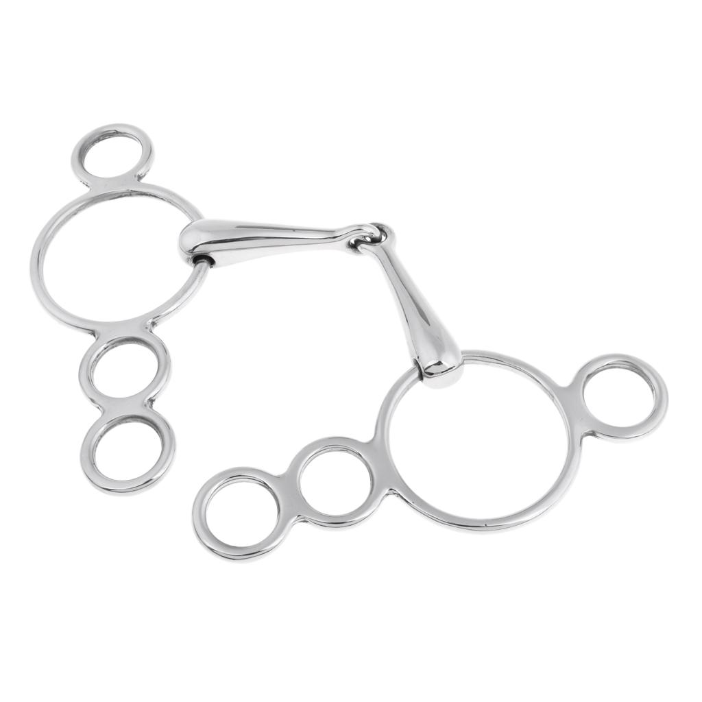 Broca de mordaza de acero inoxidable, tachuela para caballos, 135mm/5,3 ", accesorios ecuestres