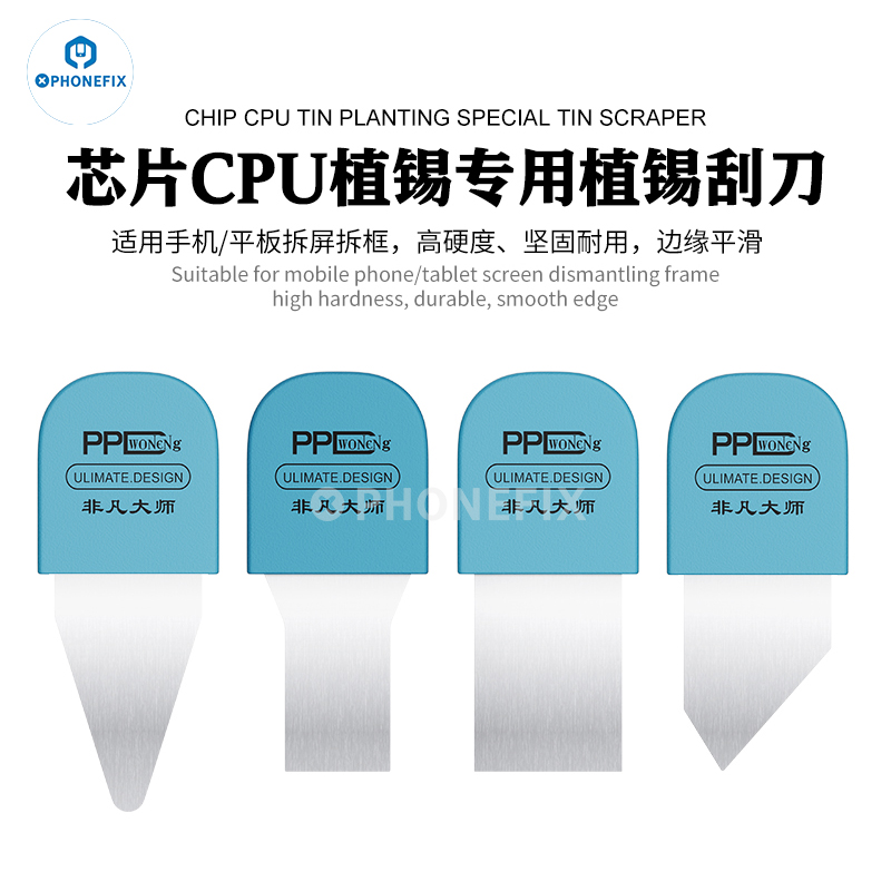 Mobile Phone Computer Burst Screen Removal Blade Cell Phone Frame Screen Cable Battery Chip CPU Tin Planting Special Tin Scraper