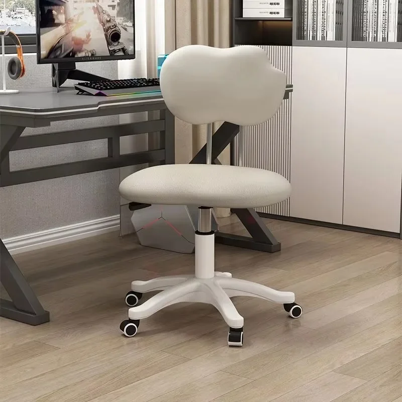 คอมพิวเตอร์ Rolling Office เก้าอี้ ERGONOMIC ผ่อนคลาย Rolling ล้อเก้าอี้เล่นเกมน้ําหนักเบาเก้าอี้นักเรียนเฟอร์นิเจอร์สํานักงาน