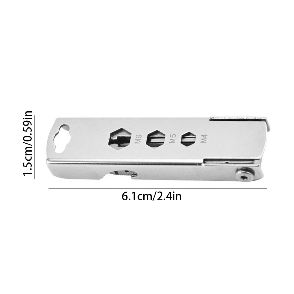 Multifunktionaler 7-in-1-Schlüsselanhänger, SIM-Kartenfach, Auswurfstift/Schraubendreher/Flaschenöffner/Nagelfeile, 7-in-1-Werkzeug, tolle Geschenkidee