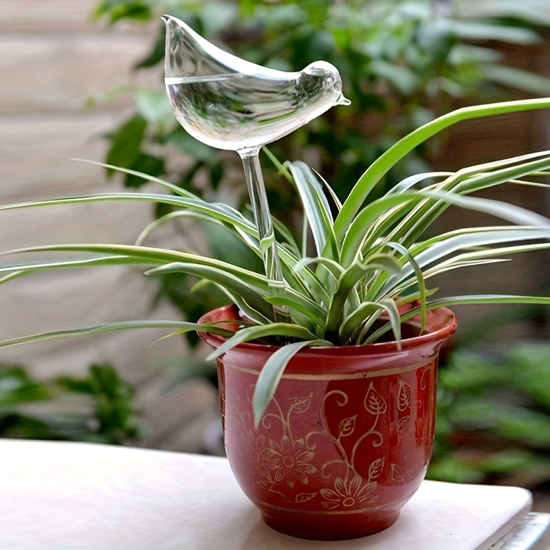 5 Packs Bird-Shaped Self-Watering Globes Perfect For Automatic Flower Watering And Home Garden Tools Drip Water Seepage Device