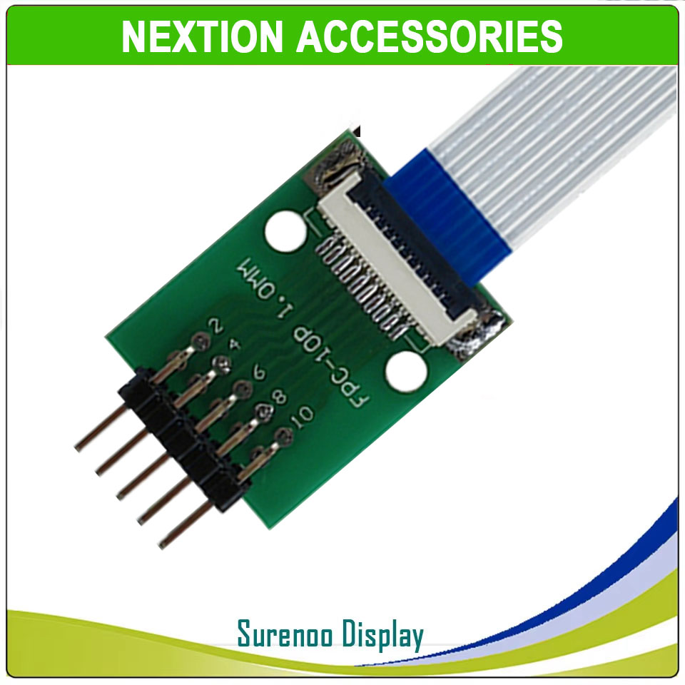 Nextion IO-Adapter oder Erweiterungsplatine für Nextion Enhanced HMI UART USART Intelligentes LCD-Anzeigemodul GPIOs I/O Extended