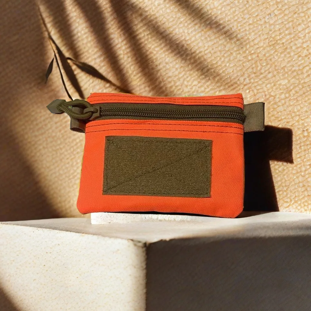 Portafoglio esterno EDC Molle Marsupio portatile impermeabile con cerniera per campeggio, escursionismo, caccia, viaggio, pacchetto EDC