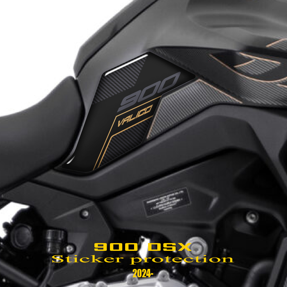 Ds900x 2024, аксессуары для мотоциклов, водонепроницаемая наклейка, 3D защитная наклейка из смолы, набор наклеек на бак для 900DSX