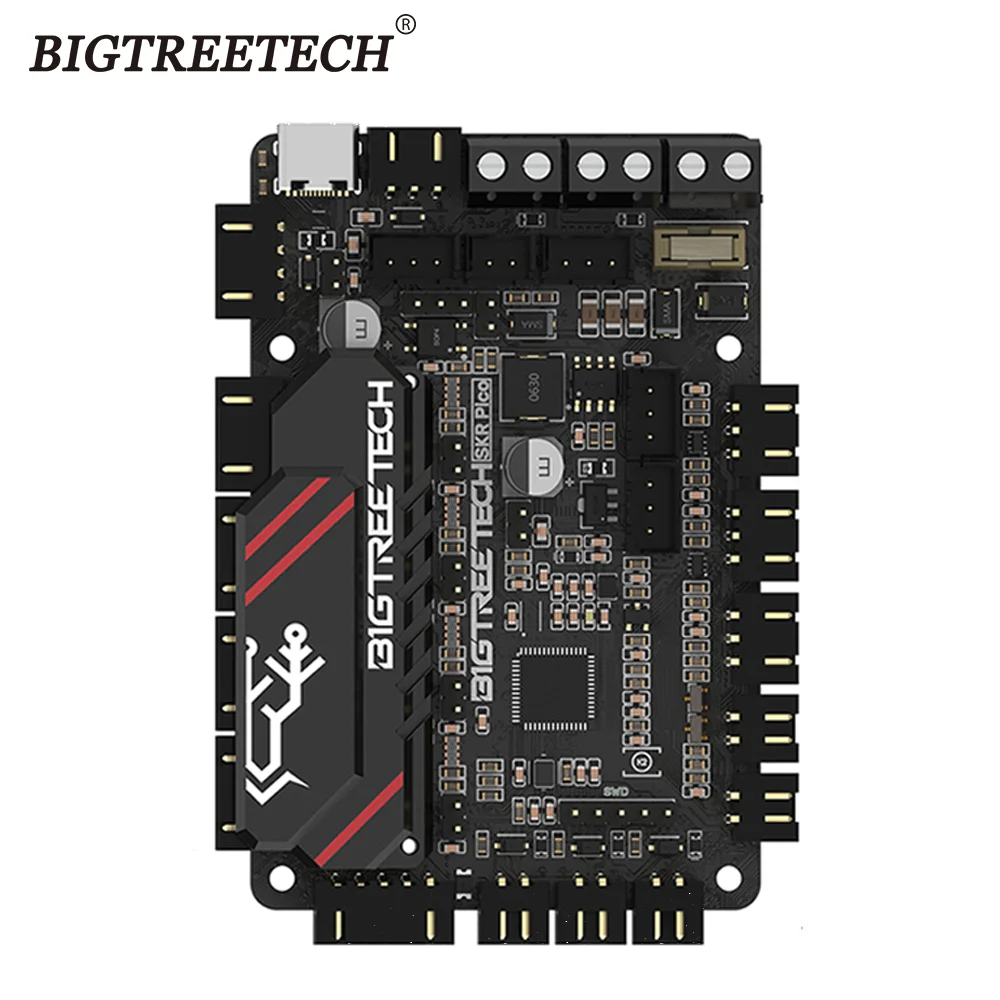 Bigtreetech skr pico placa-mãe com raspberry pi placa quadro integrado tmc2209 uart para voron v0 pi tft50 tela de toque