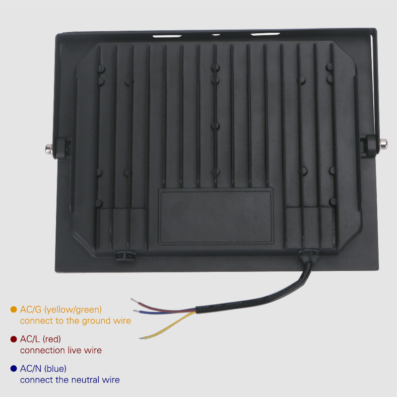 200W LED holofote projetor iluminação externa 6500k à prova d'água IP66 para parede garagem academia rua 220V