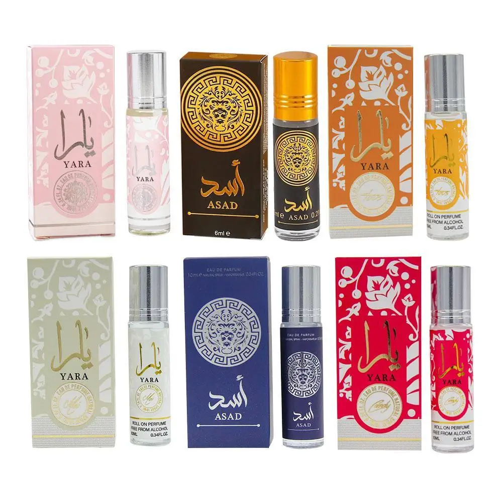 10ml Lattafa Asad Yara Honor Glory Al Oud Amethyst Oud สําหรับ Greatness ดอกไม้ผลไม้ผู้ชายผู้หญิงน้ําหอมกลิ่นหอมระงับกลิ่นกาย