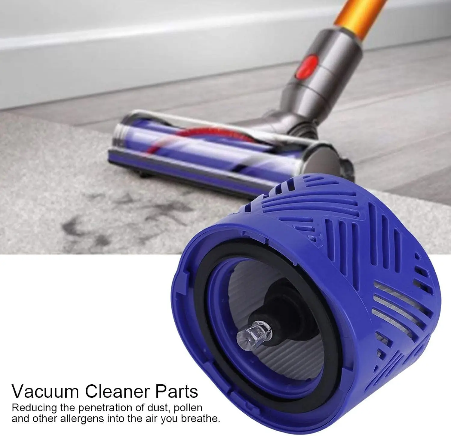 Hepa Post Filters For Dyson V6 DC58 DC59 DC62 DC61 DC74 Animal Absolute Cordless Vacuum Cleaner Replacement Parts